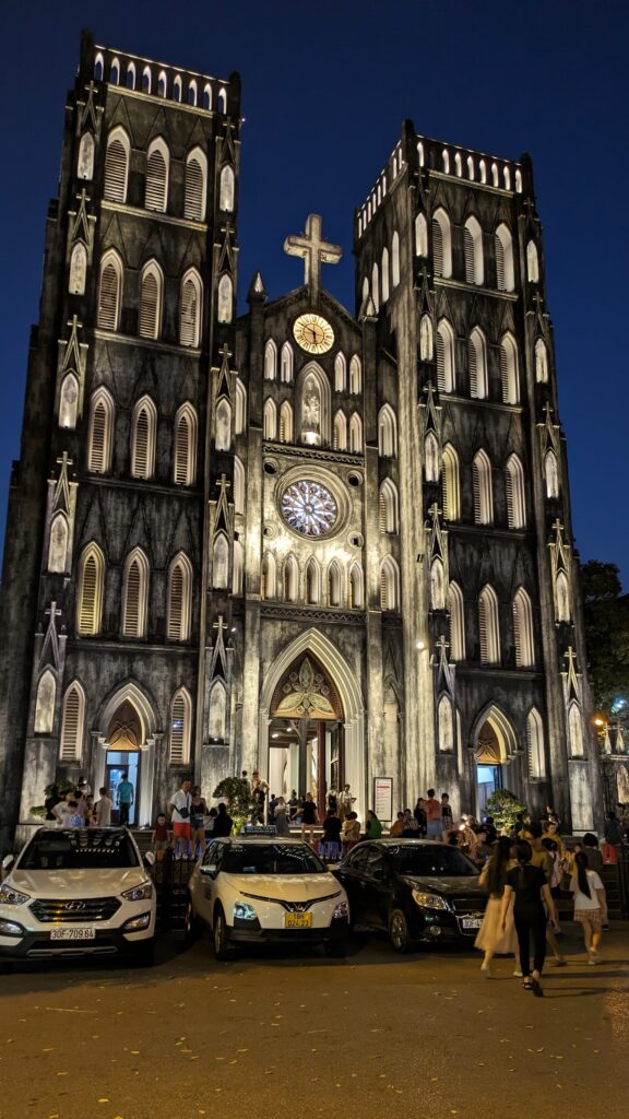 St. Joseph's Cathedral at Night