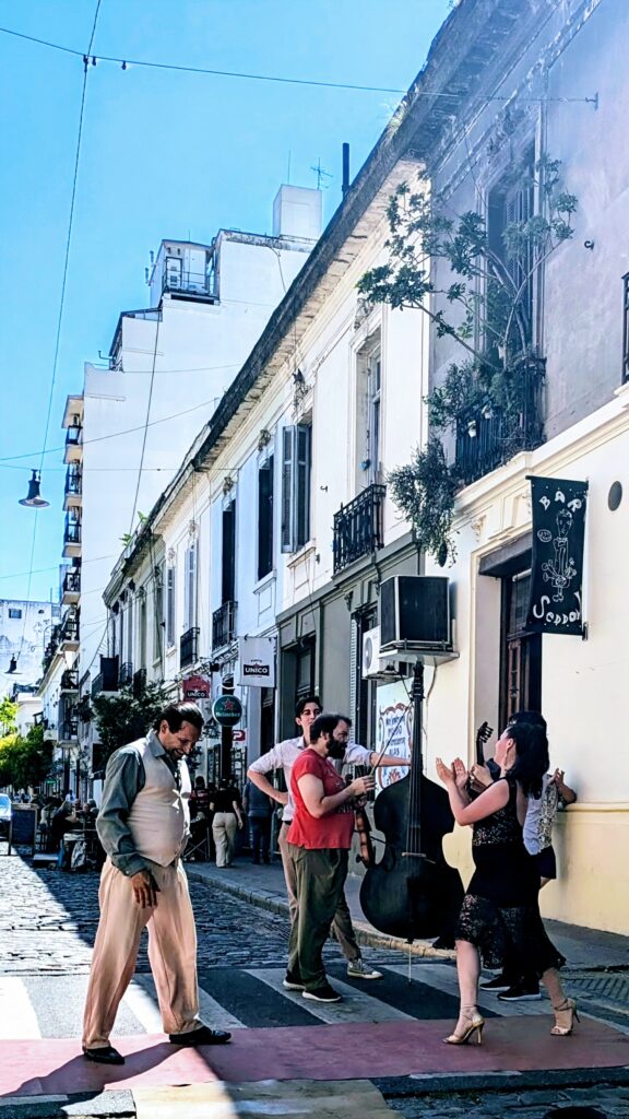 Tango Dancers in San Telmo