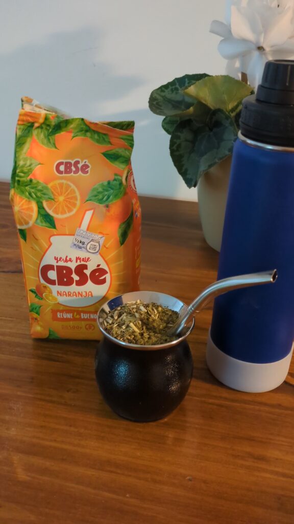 Yerba mate tea